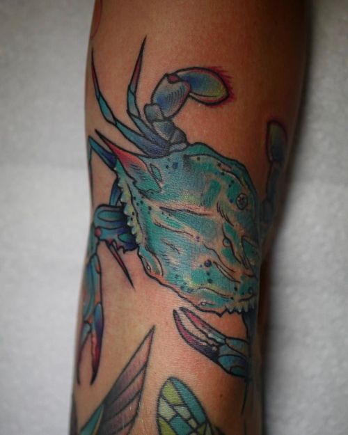 A few shots from Nicholas’s most recent addition! Sign me up for all the sea friend tattoos Any fun 