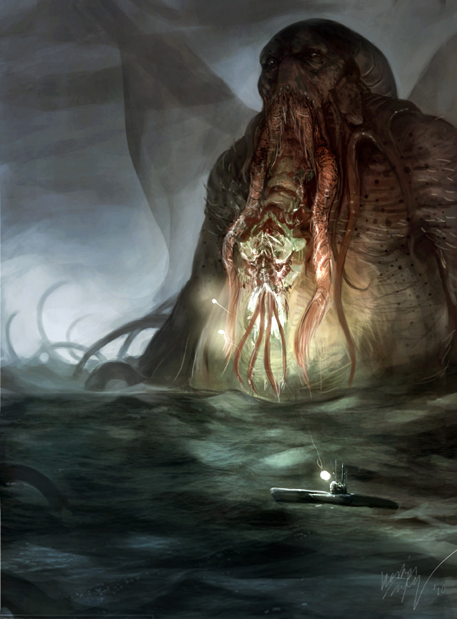 CTHULHU RISES
by Kostja “Odinoir” Schleger