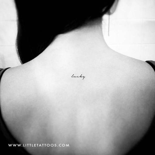 6 NonCliché One Word Tattoos  Self Tattoo