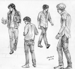 Lepomiere:  Hs Full Body Sketches 