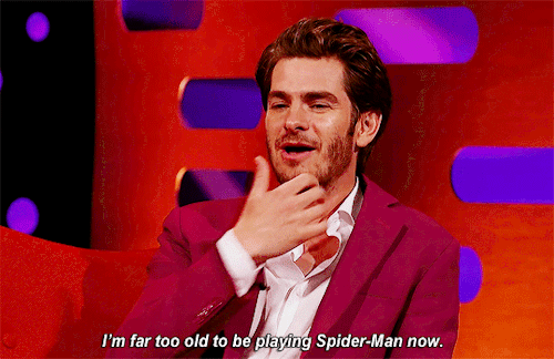 nikita-mearss:Andrew Garfield on playing Spider-Man again.