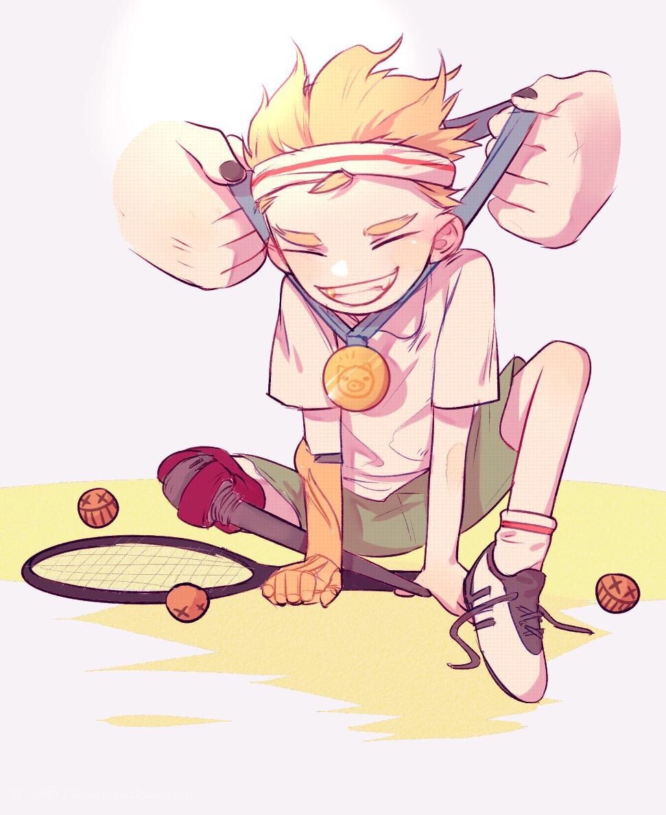 sleepmian:  Didn’t get gold medal…  but hog made him one  rat is about… five
