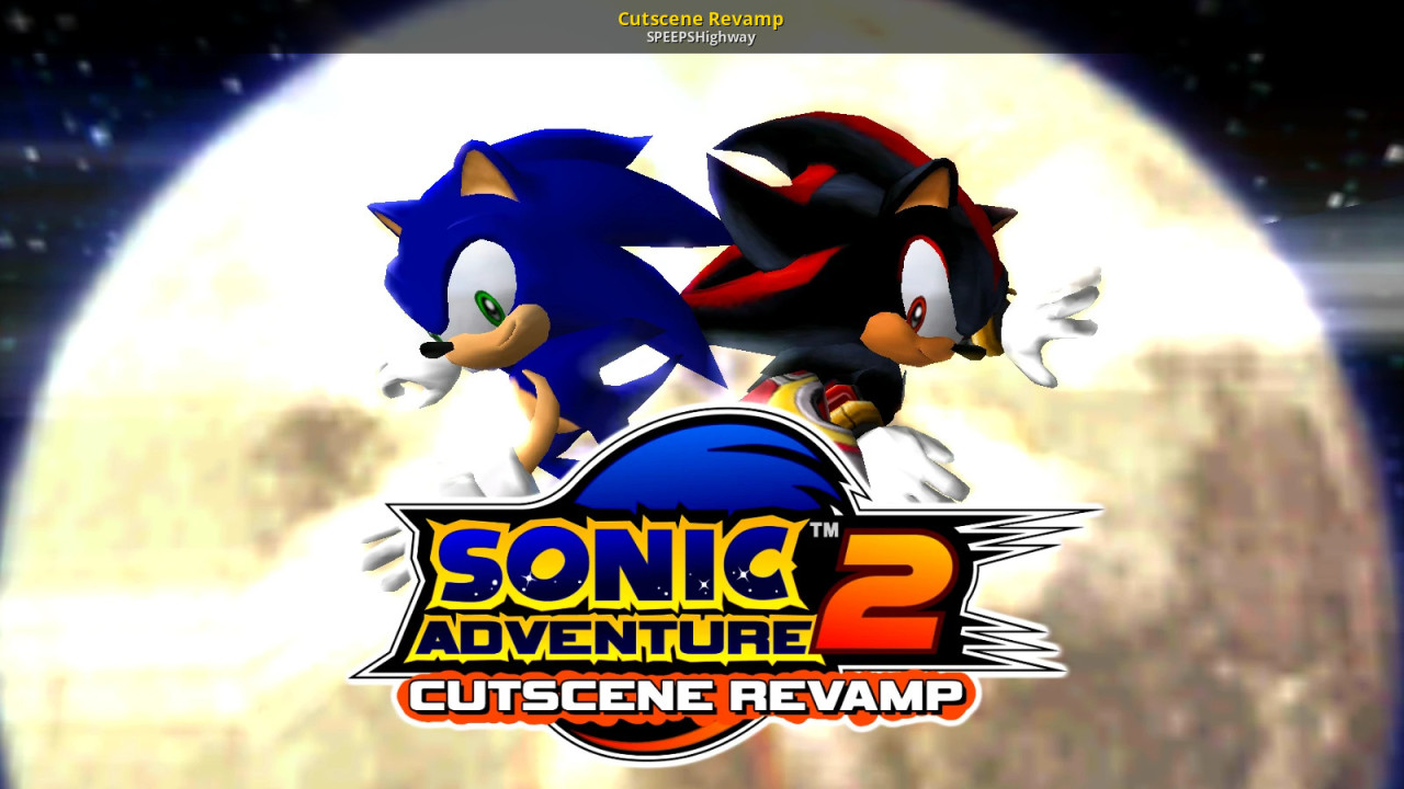 Sonic Movie 2 Poster over Chao in Space [Sonic Adventure DX] [Mods]