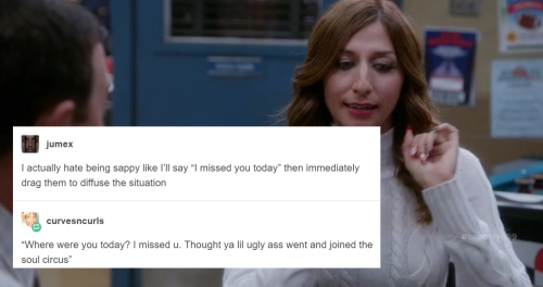 phil-the-stone: brooklyn nine-nine + tumblr text posts, the continuing saga