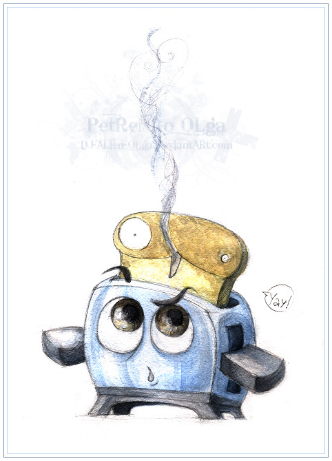 The Brave Little Toaster by deargodeverything on DeviantArt