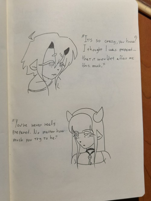 Sequel To A Comic I'll Post Later. In Short, Seraphina Is Going Through Mourning In Her Family, Lilith