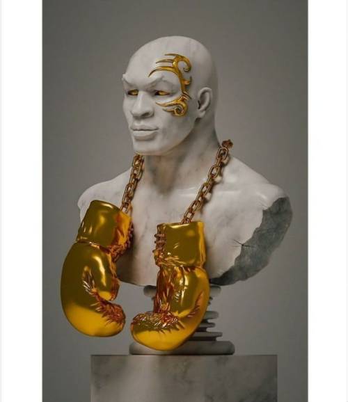 Selection for the end of the year. #bust #marbe #sculpture #3d #render #clasicalart #miketyson #joer