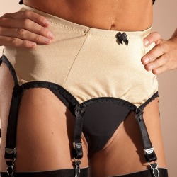 #panties #garter belt #black