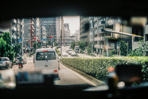 Streets of Chiyoda, Tokyo / 35mm film.by Benjamin Andrew