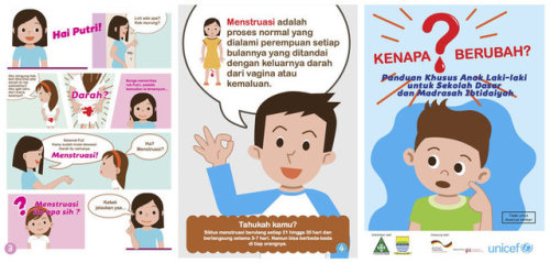 nprglobalhealth:  Menstruation 101 For Boys: A Comic Book Is Their GuideA comic book about menstruation … aimed at boys?That’s what Indonesia has created.It started when a UNICEF team there looked at what happens when a girl gets her period. In a