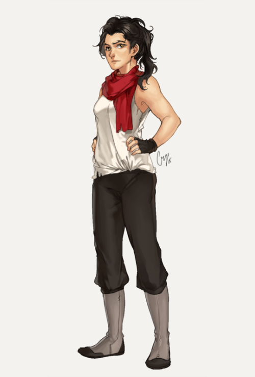 crys-sketchblog: Emergency Commission CLOSED: 5 /16Character: Fem!Mako as requested by steinbecks !!