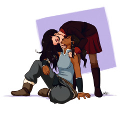 emclainable:  korrasami! (ﾉ◕ヮ◕)ﾉ*:・ﾟ✧