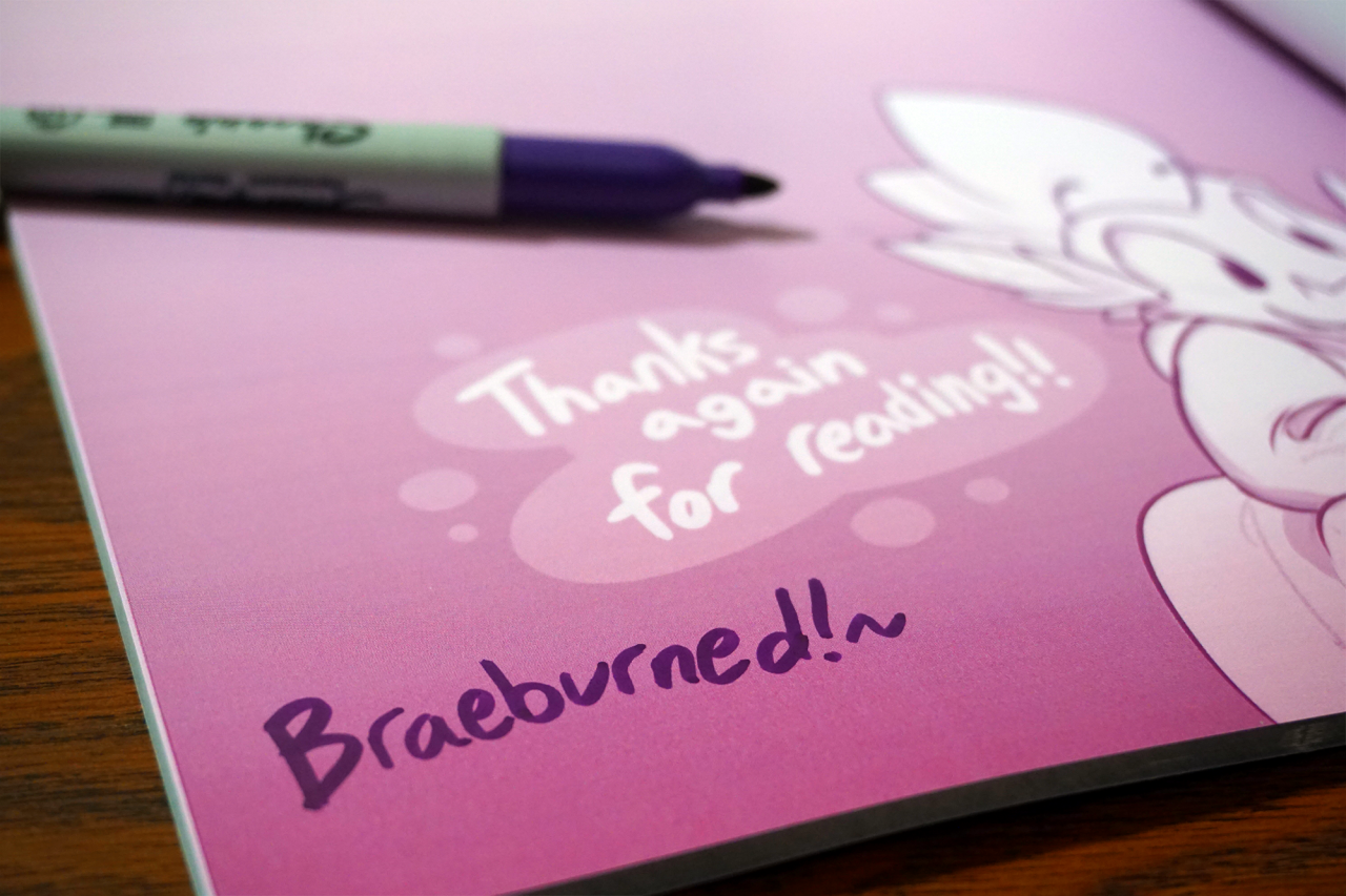 braeburned:  Yo!!! You can now purchase physical copies of my comic, Comic Relief,