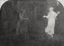 Funeral-Wreaths:  The Forest In German Romanticism  Moritz Von Schwind, The Apparition