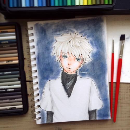 Finally done with Killua#killua #killuazoldyck #zoldyck #hunterxhunter #hunterxhunter2011