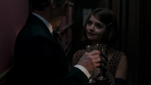 Clara Oswald And The Doctor + Snow And Dirty Rain By Richard Siken