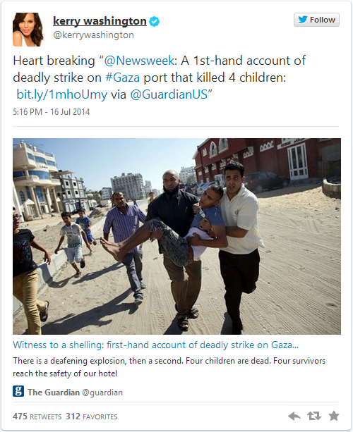 standwithpalestine:  Celebrities speak out against Israel’s terrorist attacks on