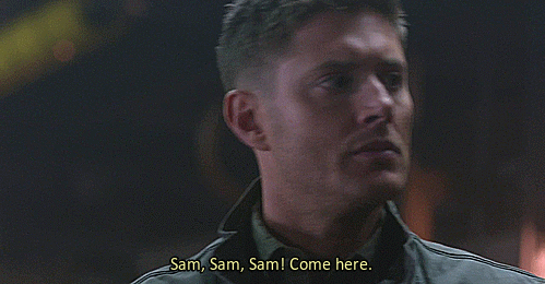 hunenka:Dean physically reining Sam in