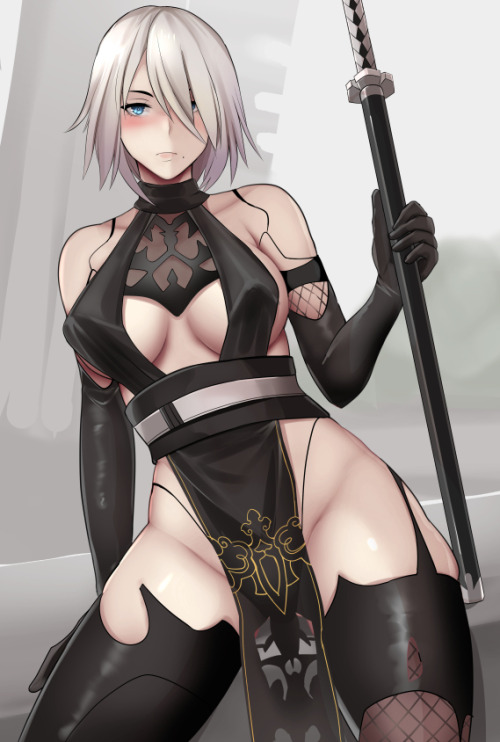 A2 pinup! Lainartwww.pixiv.net/artworks/95130370