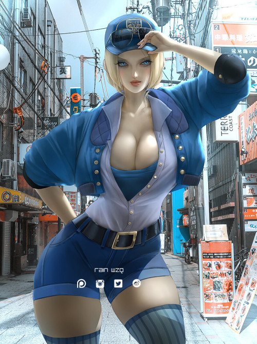 fantasy-scifi-art:  Street Fighter Lucia