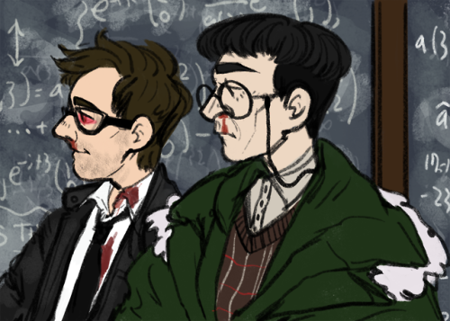 starkmyarc:hermann &amp; newt | numbers are as close as we get to the handwriting of godinsta&nb