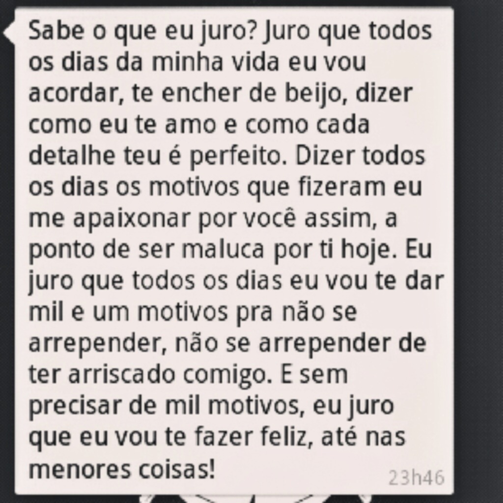 a vida é agora
