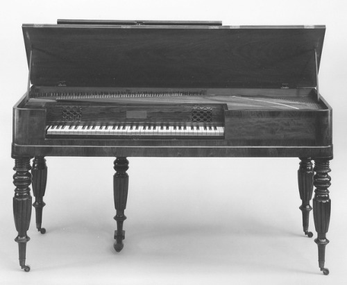 Square Piano, Alpheus Babcock, 1822–24, Musical InstrumentsGift of Mrs. Kenneth H. Volk and Mr