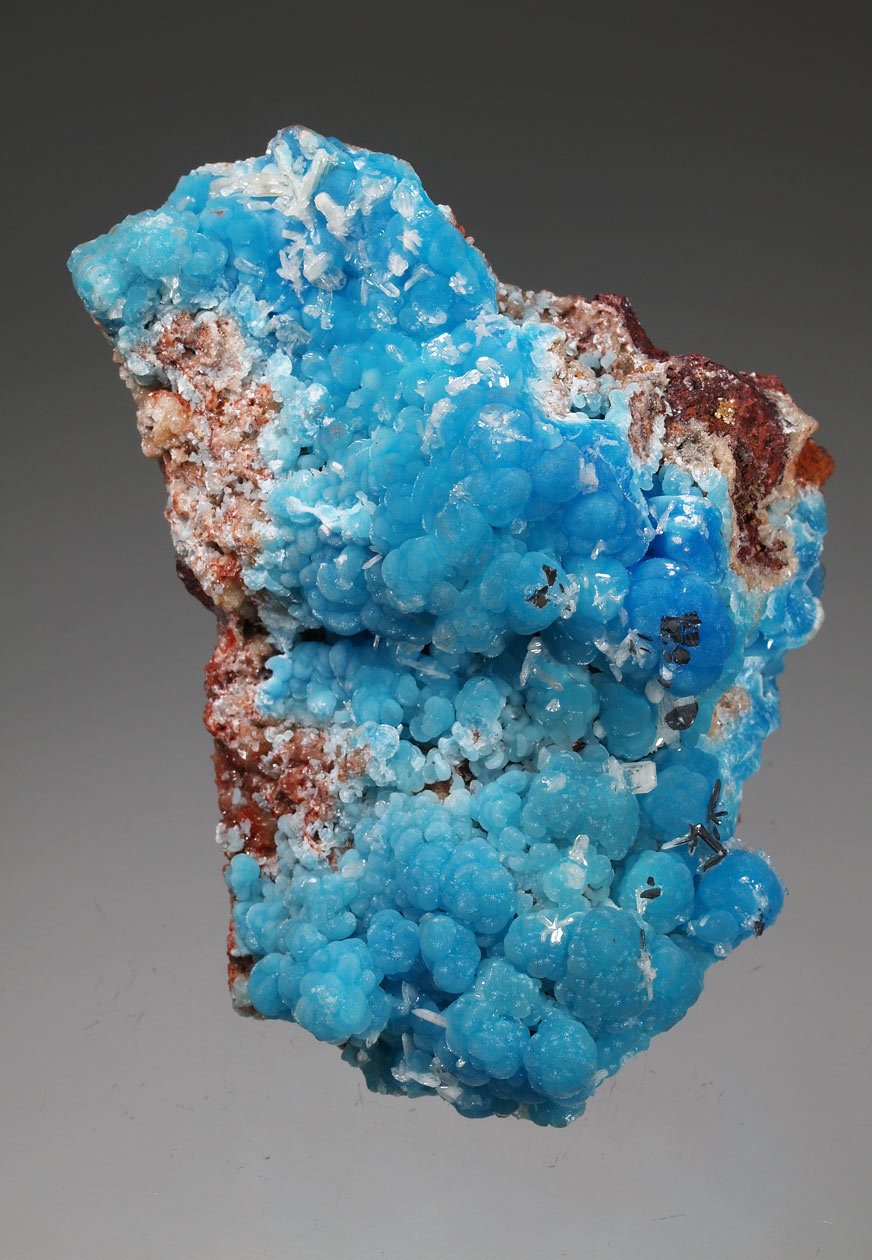 mineralists:  Hemimorphite with Cerussite Kimbedi, Republic of Congo
