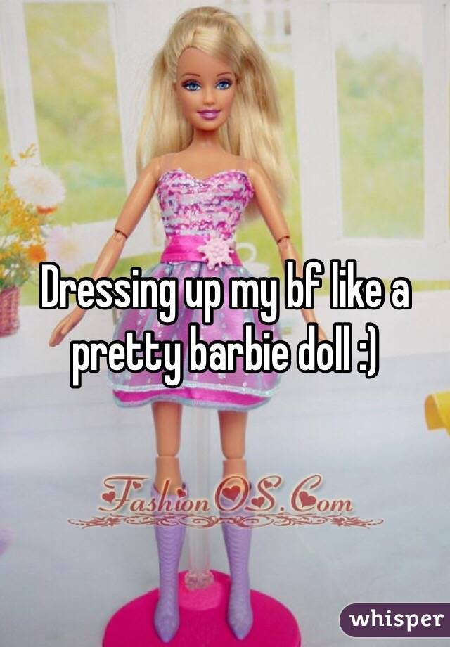 sissykiss:  Do you want to be dressed up like a Barbie doll? ^-^FantaSissy.com ~