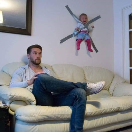 Looks Like Someone’s Developing Great Parenting Skills