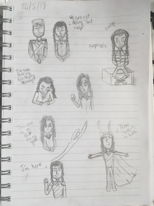 Loki Sketch Dump