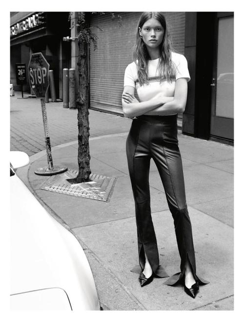 lxst-nxght:“NYC” / Julia Hafstrom photographed by Rory van Millingen and styled by Colum