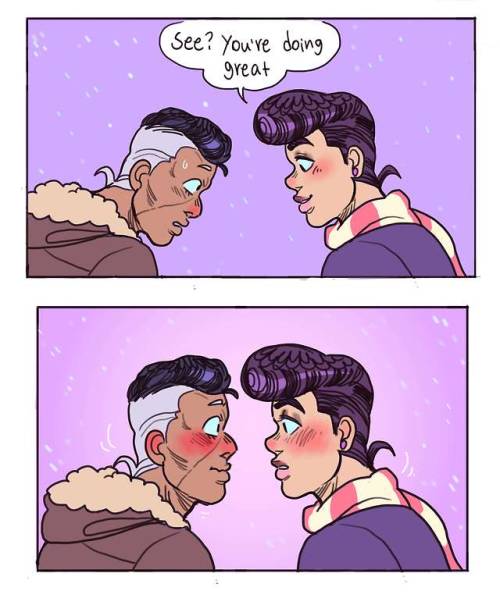 Heres My Secret Santa Art For The @jjba-secret-santa For@thecheesecracker! (I Really Love Your Art So