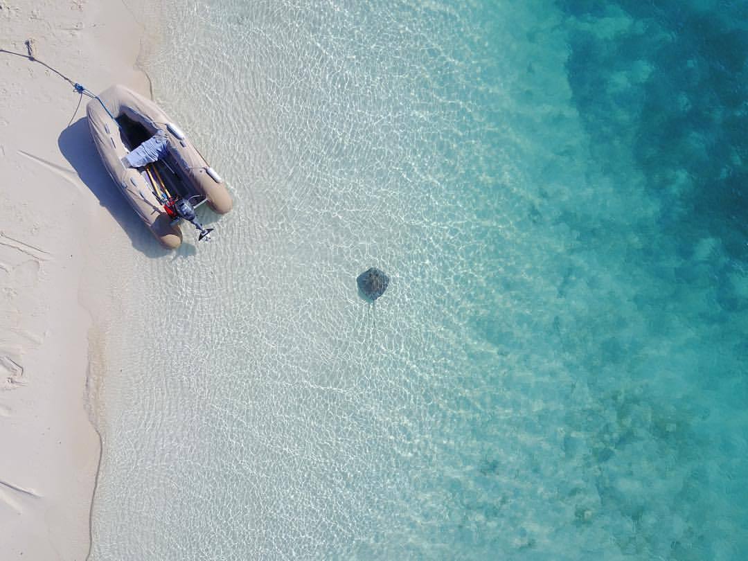 I wanna go back to the island, where the shrimp boats tie up to the pilin’. Give me oysters and beer for dinner everyday of the year and I’ll feel _____. #adventure #explore #islands #mavicpro #dji #stingray #south #jimmybuffett #overwater #bahamas...