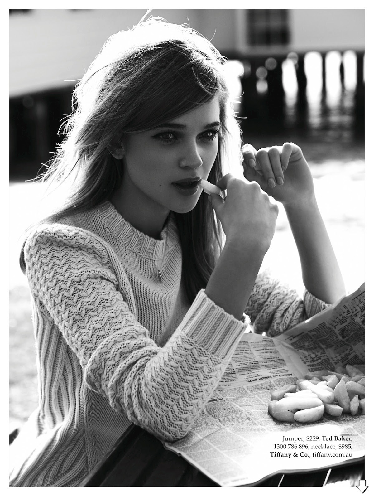 hauteinnocence:  Rosie Tupper in “Boardwalk Empire” by Zachary Handley Elle Australia May