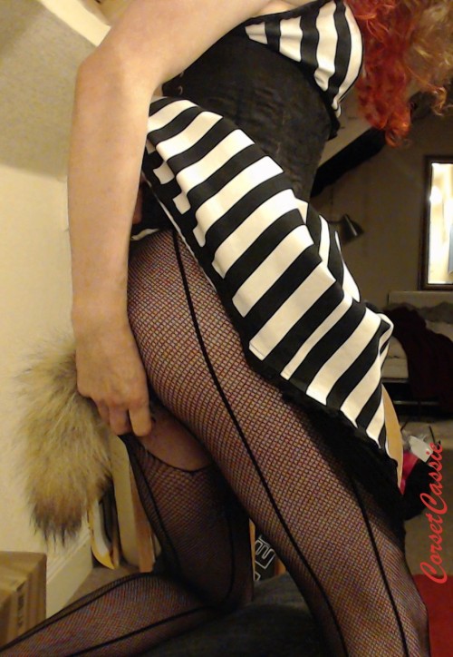 corsetcassie:  now I have two tails :D  