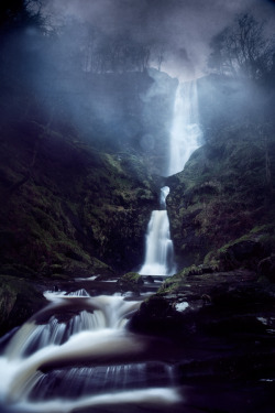 lovewales:  Pistyll Rhaeadr  |  by underaglassbell