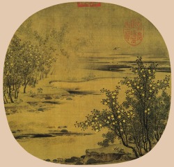 lionofchaeronea:  Yellow Oranges and Green Tangerines, Zhao Lingrang, ca. 1070-1100 