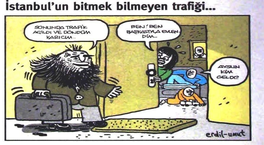 Cuma trafiğinde uzay-zaman...