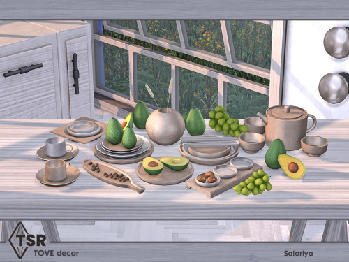 ***Tove Decor*** Sims 4 Includes 10 objects. Everything can be found in category Decorative - Clutte