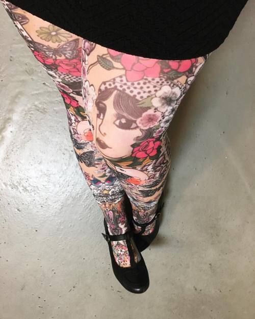 New #tights #tattootights #nylons #hosiery #legs #pantyhose #stockings #ootd #hoseb4bros