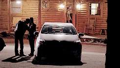 twin-flames:  damon and elena + lights 