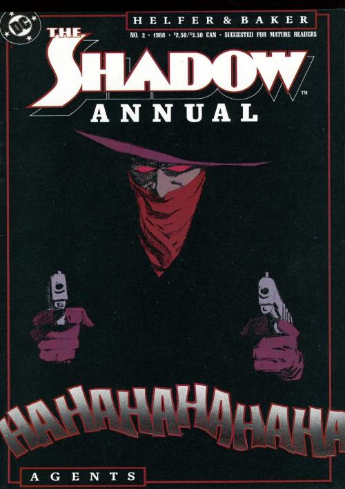 comicartistevolution:Kyle Baker 1988-1989: The Shadow #14-19, Annual #1After “killing” the title cha