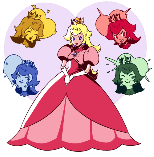 nobodytheelf:Super Princess Peach!-Lisbeth InstagramRedbubble