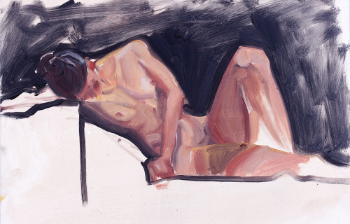 bethrobinsonart:Figure drawing oil sketches. All 30 minutes.