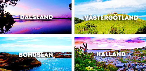 sothoros:  Sweden’s 25 Provinces from North to South 