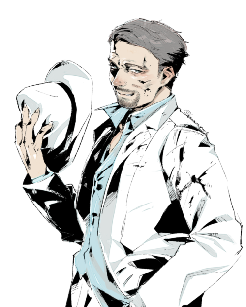 kawarayane:I want Ace to have L4D2’s Nick costume.Happy new year!