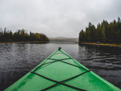 norafleischer:  Kayaking in the rain to