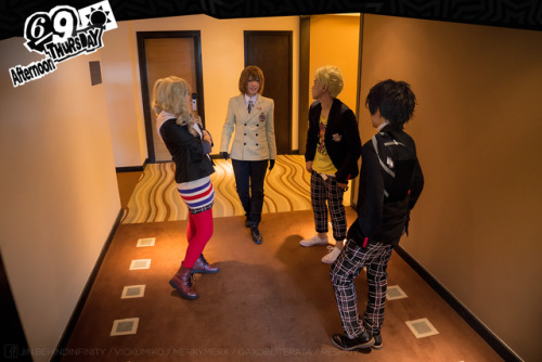 Accessway Hideout → Wilton Buffet → Meeting AkechiMy friends and I had a P5 shoot while ov