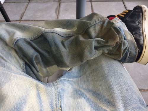 sk8erpigvienna:  since I was already wet from the rain, I figured I might just piss myself